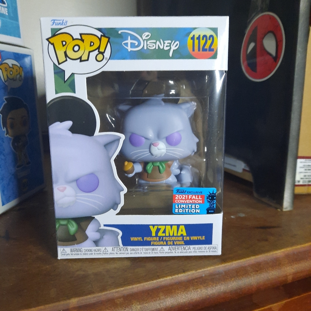 Yzma as Cat Scout Funko Pop 1122 nycc Boxlunch